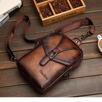 Men’s Leather Chest Bags