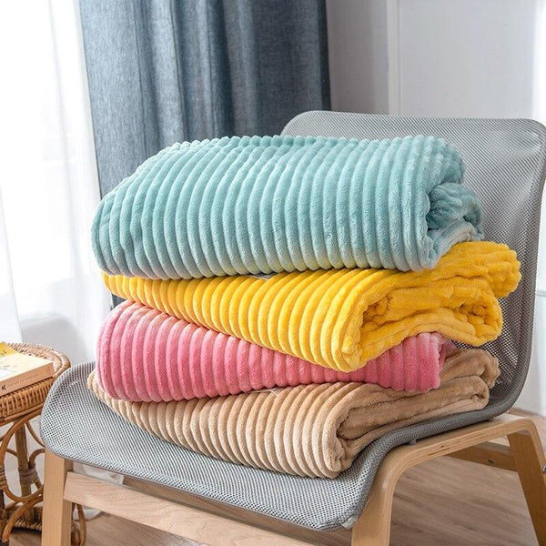 Flannel Sheets Solid Blanket