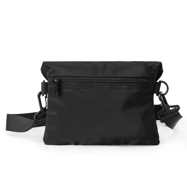 Oxford Leather Square Messenger Bag