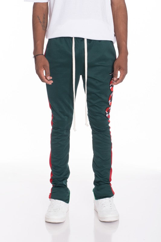Snake Patched Track Pants