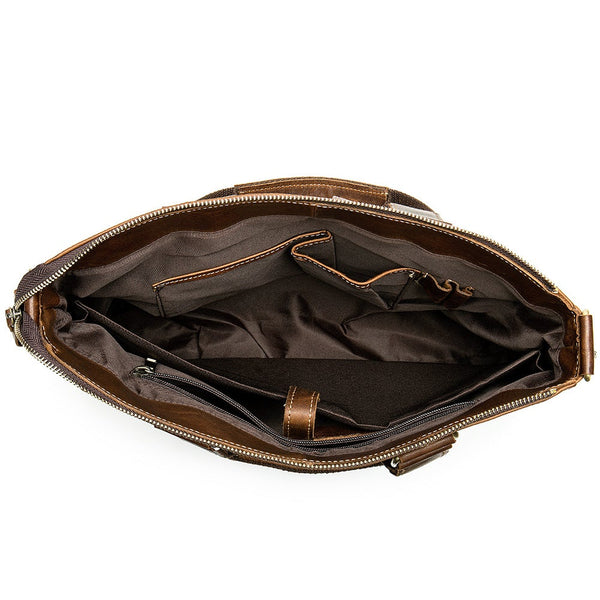 First Layer Cowhide Shoulder Handbag