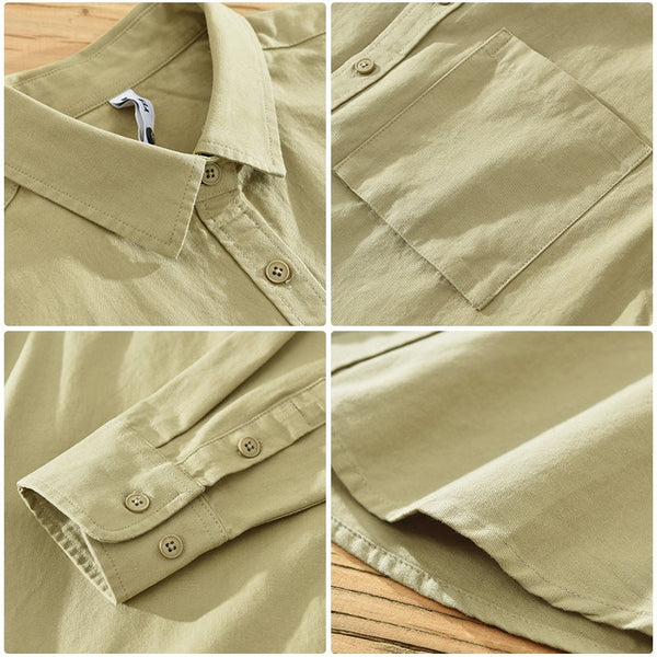 Lapel Shirt With Pockets