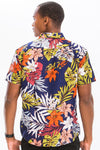 Stylish Hawaiian Button Down Shirt