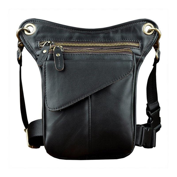 Crazy Horse Leather Messenger Bag