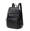 Women's Casual Leather Backpack