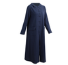 Women Winter Cotton Linen Dress/Coat