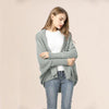 Women's Bat Sleeve Knit Cardigan Sweater