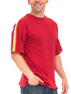 Stylish Rainbow Short Sleeve Shirt