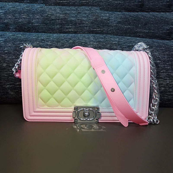 Color Gradient Jelly Handbag