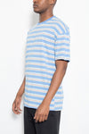 Stylish Striped Round Neck Tee Shirt