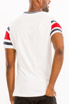 Stylish Cotton Strip Tee Shirt USA