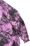 Stylish Tye Dye Sleeve Toggle Hoodie & Sweat Set