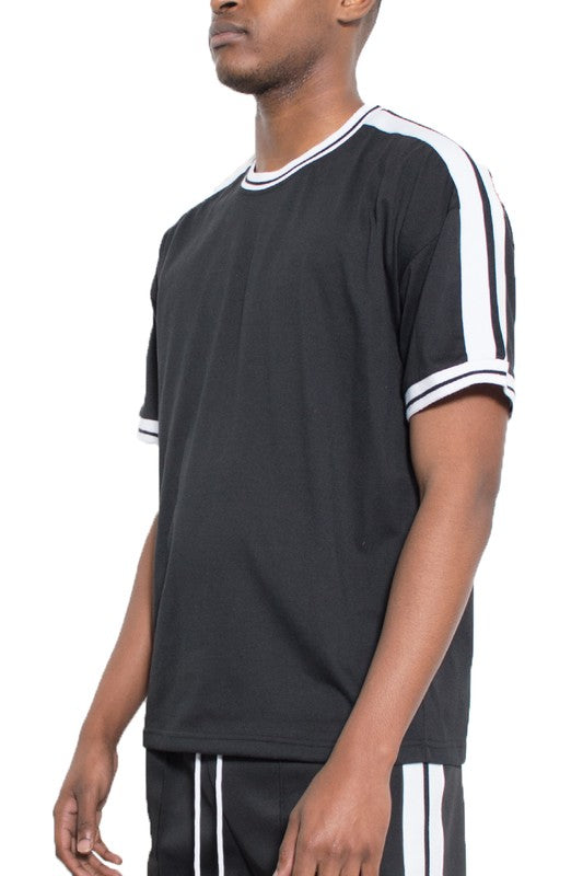 Stylish Striped Short Sleeve Shirt
