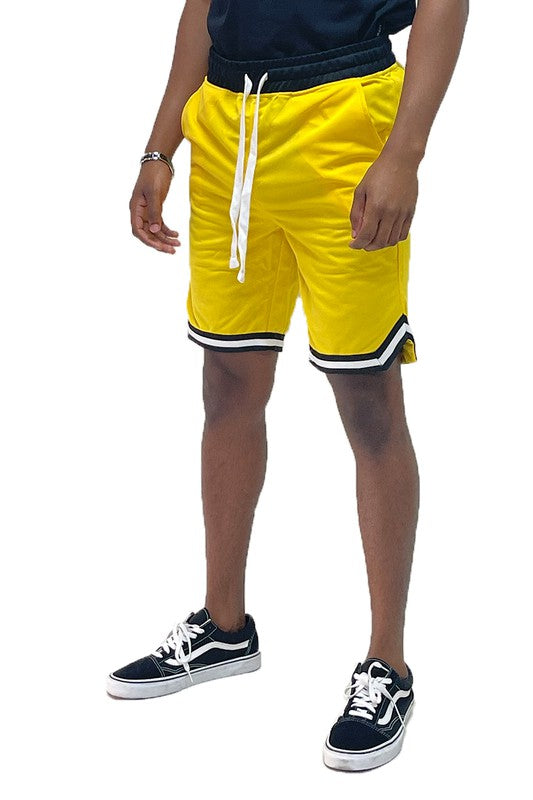 Solid Athletic Basketball Sports Shorts
