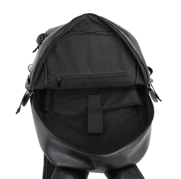 Leather Travel Backpack 15.6-inch Computer Bag