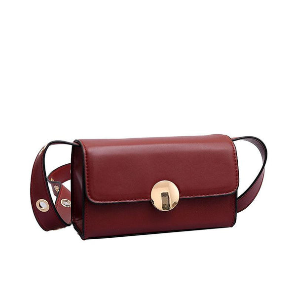 Wide Shoulder Strap Small Handbag