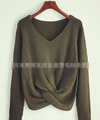 Knotted Panel Sweater