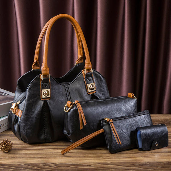 Mother Bag Four-piece Large-Capacity Handbag