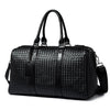 Spot Spring Neutral  Leather Travel Bag