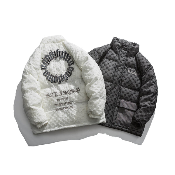 Casual Checkerboard Cotton Jacket