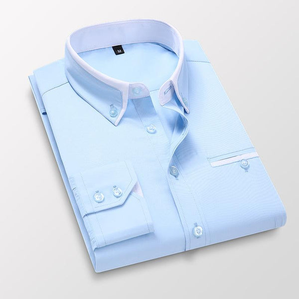 Casual Button Up Shirt Mens