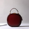 Round Leather Bag