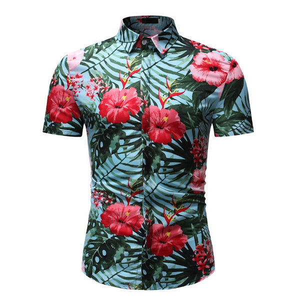 Men's Trendy Personality Hawaiian Cardigan