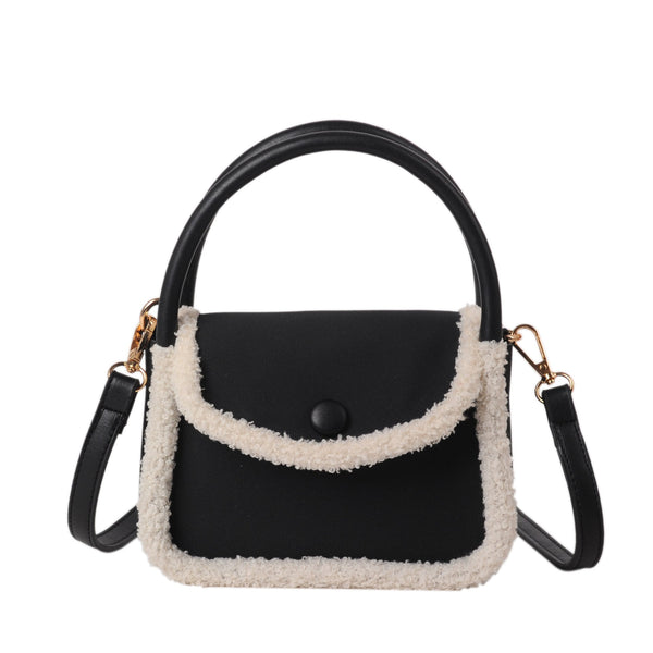 Fashion Lamb Plush Handbag