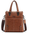 Leather Business Tripman Handbag