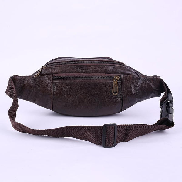 Men's Leather Waist Bag