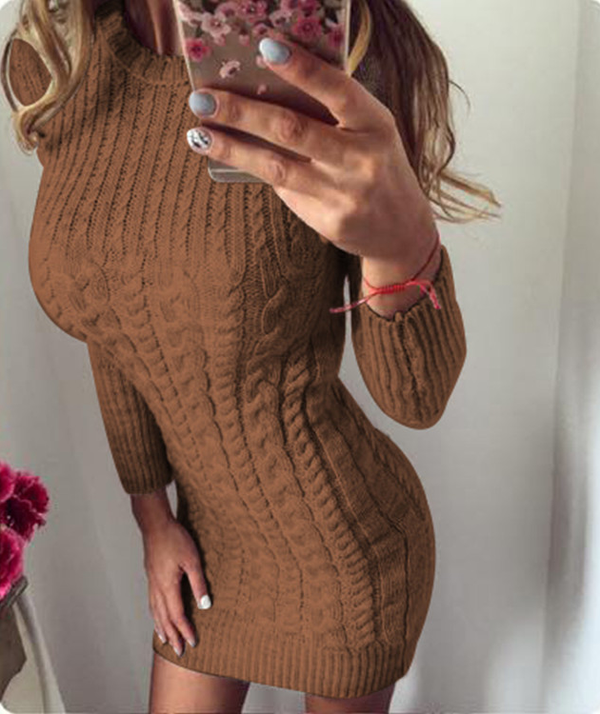 Sweater Dress - Robe Pull Paris