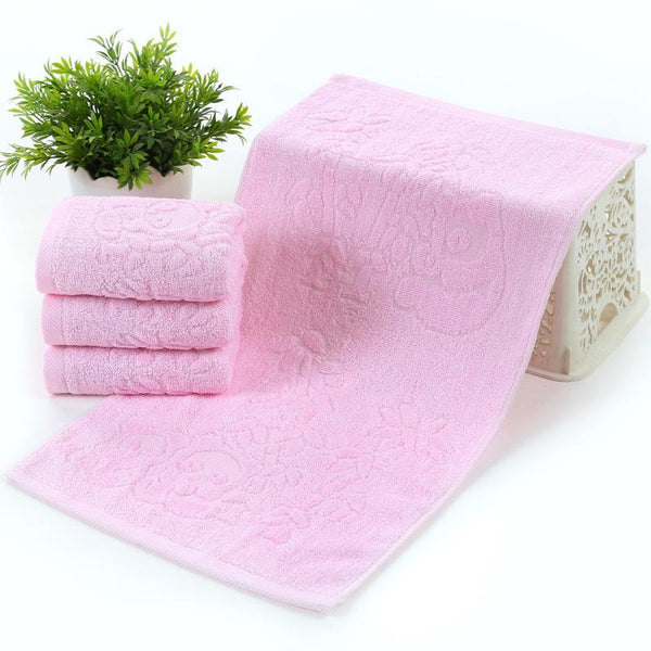 Plush Bamboo Fiber Cotton Towel