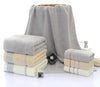 Three Sets of Great Wall -  Cotton Towels Towels