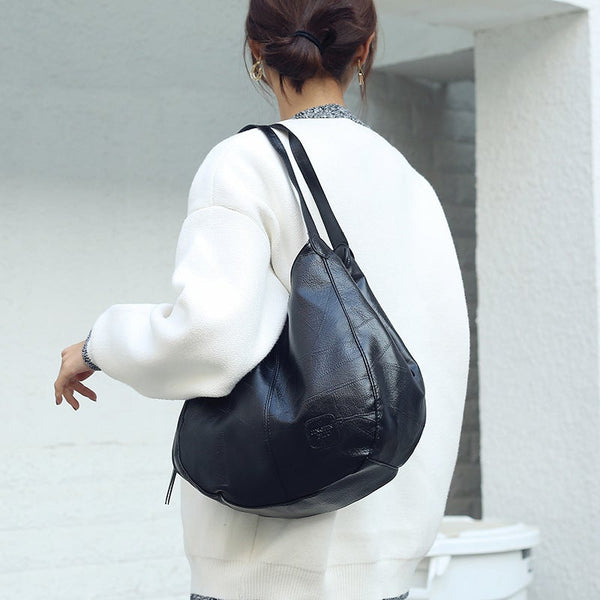 Retro Soft Leather Handbag