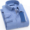 Men's Warm Shirt - Velvet Business Casual Wear