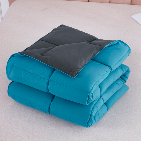 Microfiber Reversible Traditional 3 Piece Comforter Set