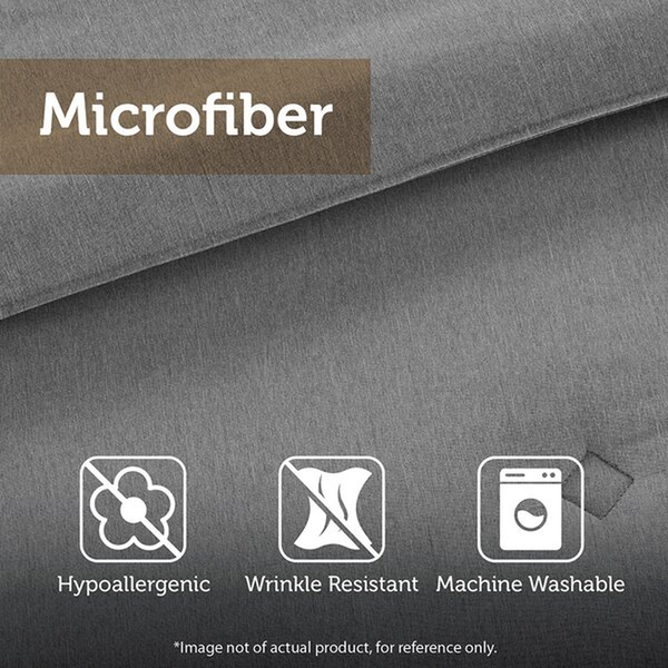 Microfiber Contemporary Comforter Set