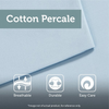 Standard Cotton 180 TC Reversible Traditional 9 Piece Comforter Set