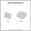 Microfiber Modern & Contemporary Comforter Set