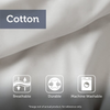 Cotton 1000 TC 5 Piece Comforter Set