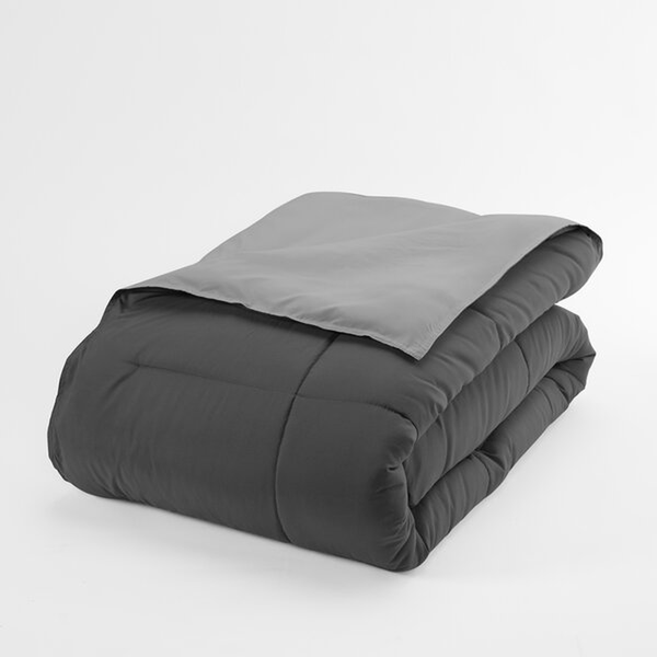 Microfiber Reversible Comforter Set