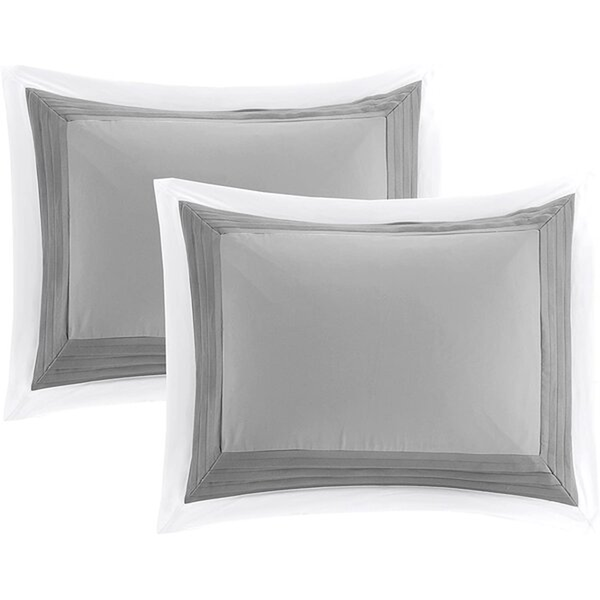 Deluxe Gray 7 Piece Comforter Set