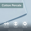 Cotton 200 TC Traditional 3 Piece Comforter Set