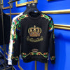 Trend Heavy Embroidery Crown Sweater