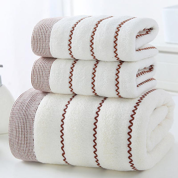 Pure Cotton Bath Towel Set