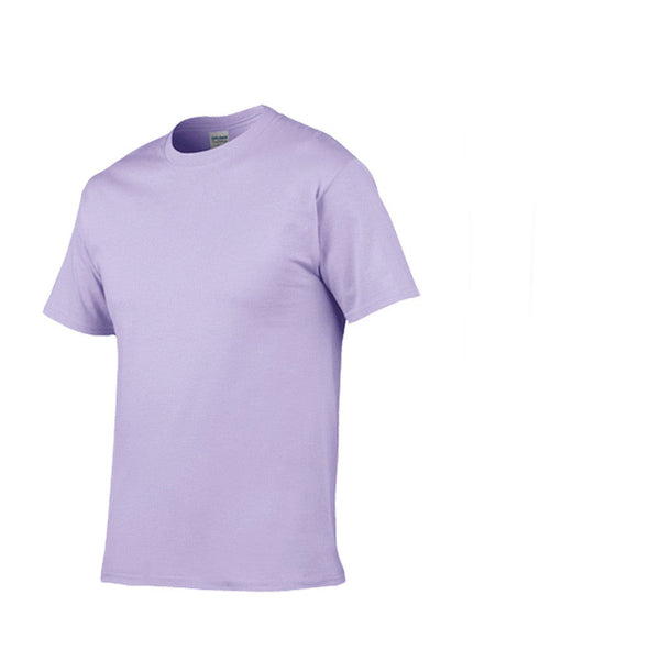 Advertising Shirt Solid Color Short-sleeved Printed Cultural Shirt Men's T-shirt