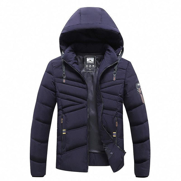 Hooded Polyester Cotton Coat