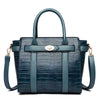 Elegant Contrast Stitching Handbag