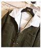 Exquisite Corduroy Cotton Padded Jacket