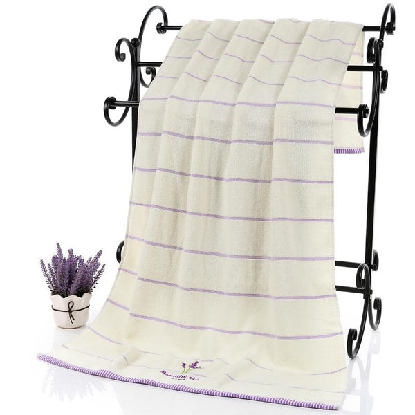 Lavender Soft Absorbent Bath Towel